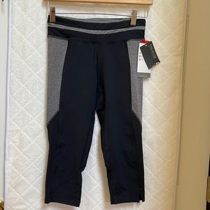 Champion Leggings, Black and Grey, Size XS
